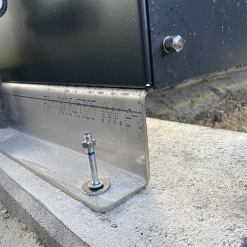 Montageelement Edelstahl