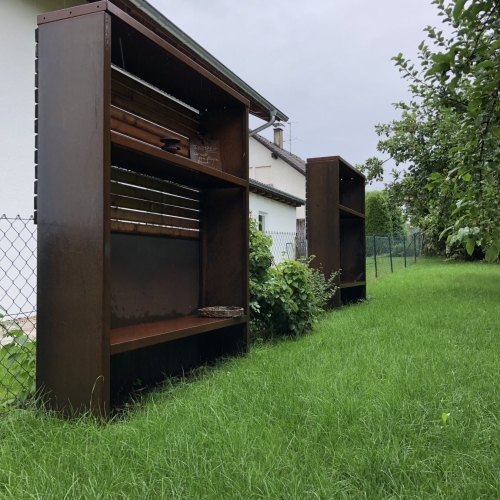 Sichtschutz /Trennwand RAWU Corten