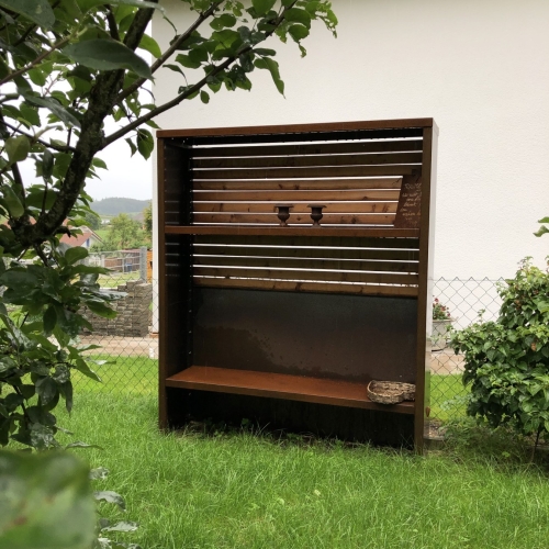 Sichtschutz /Trennwand RAWU Corten